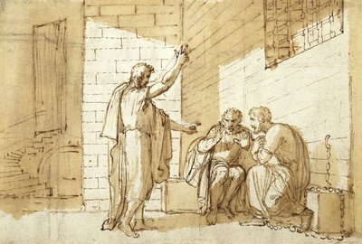 Conversion of Onesimus by Benjamin West